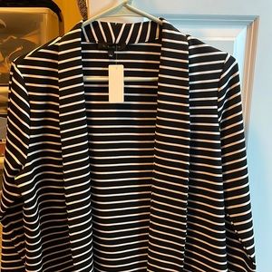 Women’s never worn black and white boutique jacket